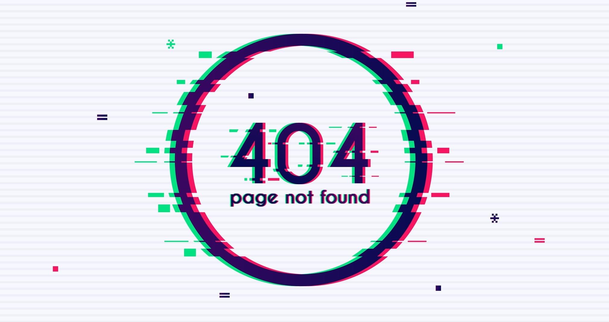 Site error warning
